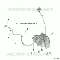 DRIVE TRAIN, FRONT MONTAJE DE ENGRANAJES