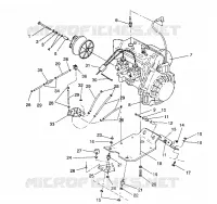 MONTAJE DEL MOTOR WIDETRAK GT / X932061 (4924722472024A)