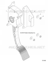 ENGINE, PEDAL DEL ACELERADOR