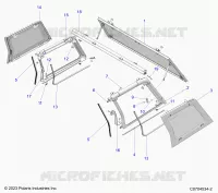 CARROCERÍA POSTERIOR WINDOW AND REAR CAB MOUNTING