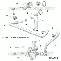 MOTOR, WATERPUMP AND BYPASS