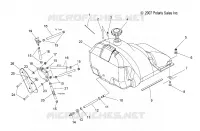 SISTEMA DE COMBUSTIBLE, GASOLINA TANK and PUMP