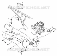 SISTEMA DE ESCAPE 6X6 350L S938739 (4924362436007A)