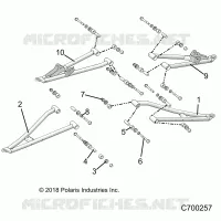 SUSPENSIÃ“N DELANTERA CONTROL ARMS