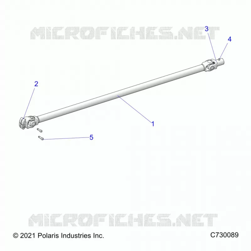 TREN, FRONT PROP SHAFT