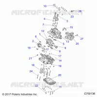 ENGINE, CRANKCASE AND CIGUEÑAL