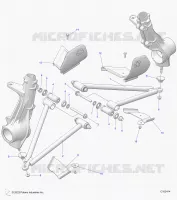SUSPENSION, A-ARM AND PUNTAL MOUNTING