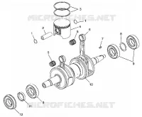 PISTÓN Y CIGÜEÑAL 700 RMK 0980966 AND EUROPEAN 700 RMK E980966 (4943724372C009)