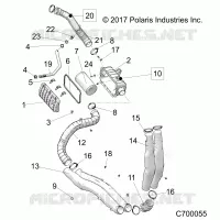 ENGINE, TOMA DE AIRE SYSTEM