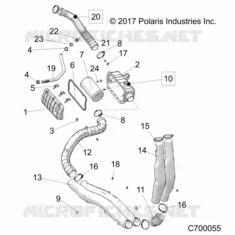 ENGINE, TOMA DE AIRE SYSTEM