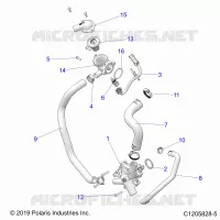 MOTOR, WATERPUMP AND BYPASS