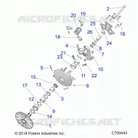 TREN, PRIMARY CLUTCH