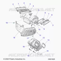 ENGINE, TOMA DE AIRE SYSTEM