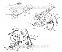 ELECTRICA/LUZ DE LA COLA ASSEMBLY 4X4 300 W948130 (4926762676C009)