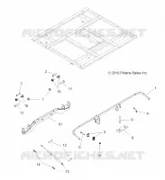 CAJA DE DESCARGA PALANCA Y MONTAJE DE DESCARGA