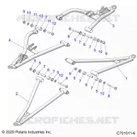 SUSPENSIÃ“N DELANTERA CONTROL ARMS