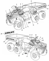 ETIQUETAS BIG BOSS 6X6 400L W97AE38A (4940814081A009)