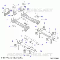 ASIENTO MOUNTING, FRONT