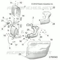ENGINE, SISTEMA DE ESCAPE
