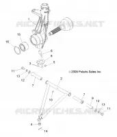 SUSPENSION, A-ARM and PUNTAL MOUNTING