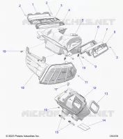 ENGINE, TOMA DE AIRE SYSTEM