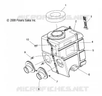 MOTOR, TOMA DE AIRE SYSTEM