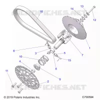 TREN, SECONDARY CLUTCH