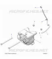 TREN, FRONT GEARCASE MOUNTING