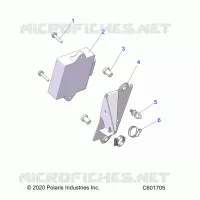 MOTOR, ECU AND MOUNT