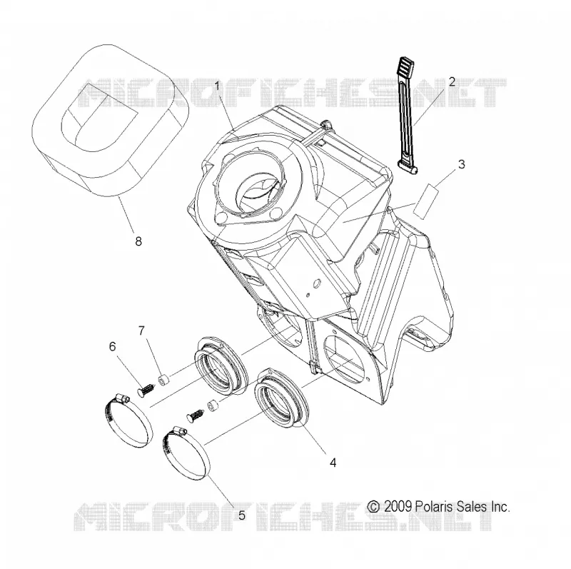 MOTOR, TOMA DE AIRE SYSTEM
