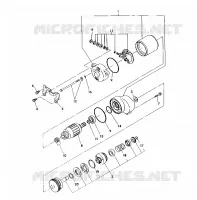 ARRANQUE DEL MOTOR MONTAJE 250 6x6 / W928727 (4922842284047A)