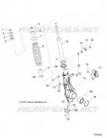 SUSPENSION, PUNTAL DELANTERO