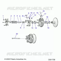 TREN, CLUTCH, PRIMARY