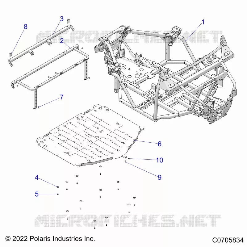 CHASSIS, MAIN BASTIDOR