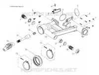 CHASIS, REAR SWING ARM