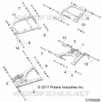 SUSPENSION TRASERA CONTROL ARMS