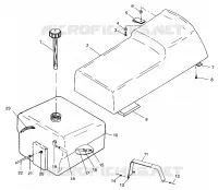 ASIENTO Y TANQUE DE GAS