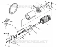 MOTOR DE ARRANQUE TRAIL 0972761, EUROPEAN TRAIL E972761,  TRAIL TOURING 097226 (4938313831D009)