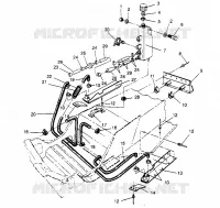 SISTEMA DE REFRIGERACIÓN  500 EFI 0952774, EFI SKS 0952574,   EFI SKS PT 0952974, and (4929052905B010)