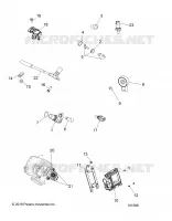 INTERRUPTORES, SENSORS AND ECM