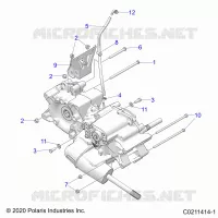 TREN, MAIN GEARCASE MOUNTING