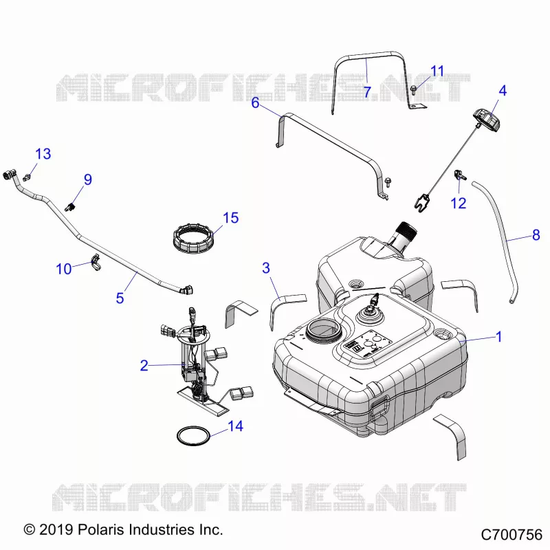 SISTEMA DE COMBUSTIBLE, FUEL TANK