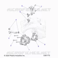 SISTEMA DE COMBUSTIBLE, THROTTLE BODY/FUEL RAIL