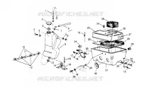 TANQUE DE ACEITE / CAJA DE AIRE SPORT 0950443, SPORT TOURING 0950243  and EUROP (4928822882C009)