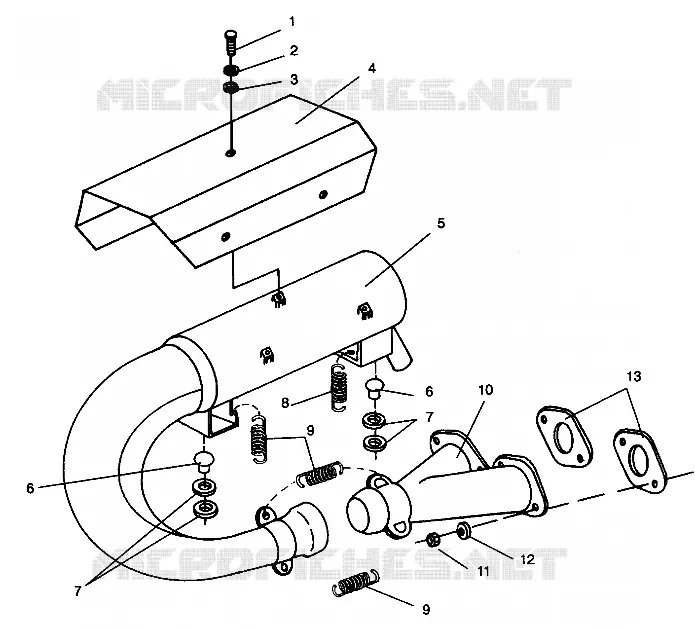 SISTEMA DE ESCAPE LITE GT 0943133 (49250125010025)