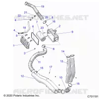 ENGINE, TOMA DE AIRE SYSTEM