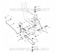 Y PEDAL FRENO DE ESTACIONAMIENTO ASSEMBLY 6x6 400L