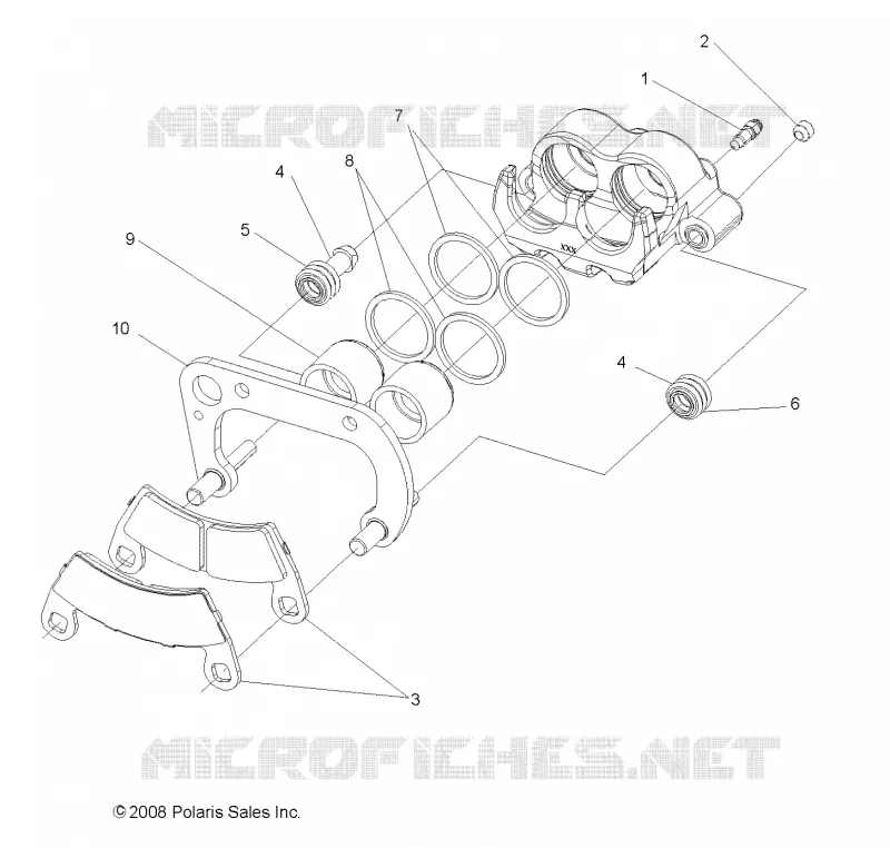 FRENO TRASERO CALIPER