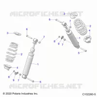 SUSPENSION, CHOQUE FRONTAL