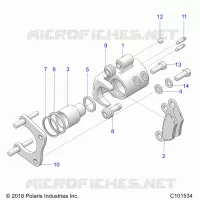 FRENO TRASERO CALIPERS